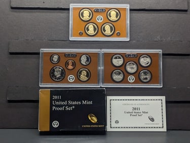 2011-S U.S. Mint Proof Set In OGP With COA