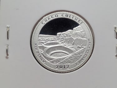 2012-S 90% Silver America the Beautiful Quarter, New Mexico (NM)