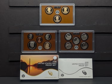 2016-S U.S. Mint Proof Set In OGP With COA