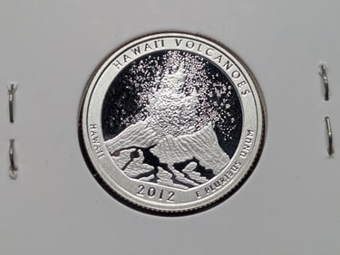 2012-S 90% Silver America the Beautiful Quarter, Hawaii (HI)