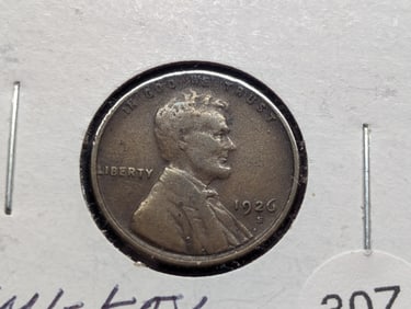 1926-S "Semi-Key" Lincoln Wheat Cent