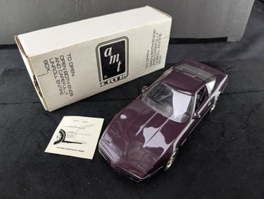 Ertl AMT 1993 Corvette ZR-1 Black Rose Metallic