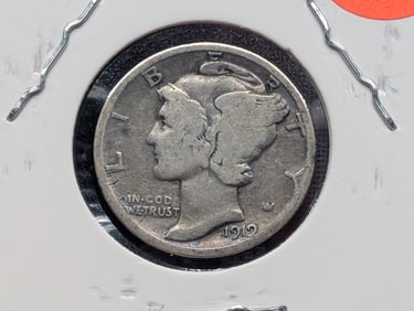 1919-D Mercury Dime