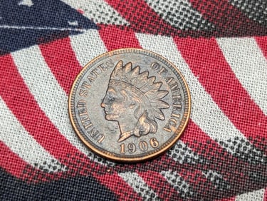 1906 Indian Head Cent. GREAT Details, Full Liberty