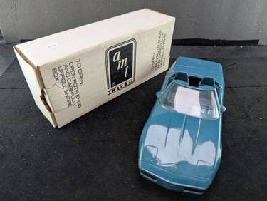 Ertl AMT 1994 Chevrolet Corvette Convertible Bright Aqua Metallic