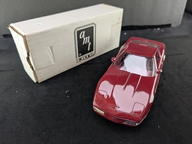 Ertl AMT 1991 Corvette ZR-1 Medium Brilliant Red Metallic