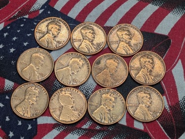 1915-1933, Lincoln Wheat Pennies