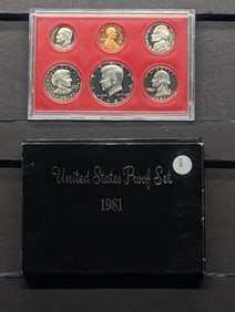 1981-S U.S. Proof Set In OGP