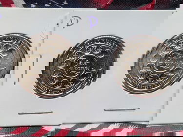 2020 P & D Uncirculated American Innovation Dollar, Massachusetts (MA)