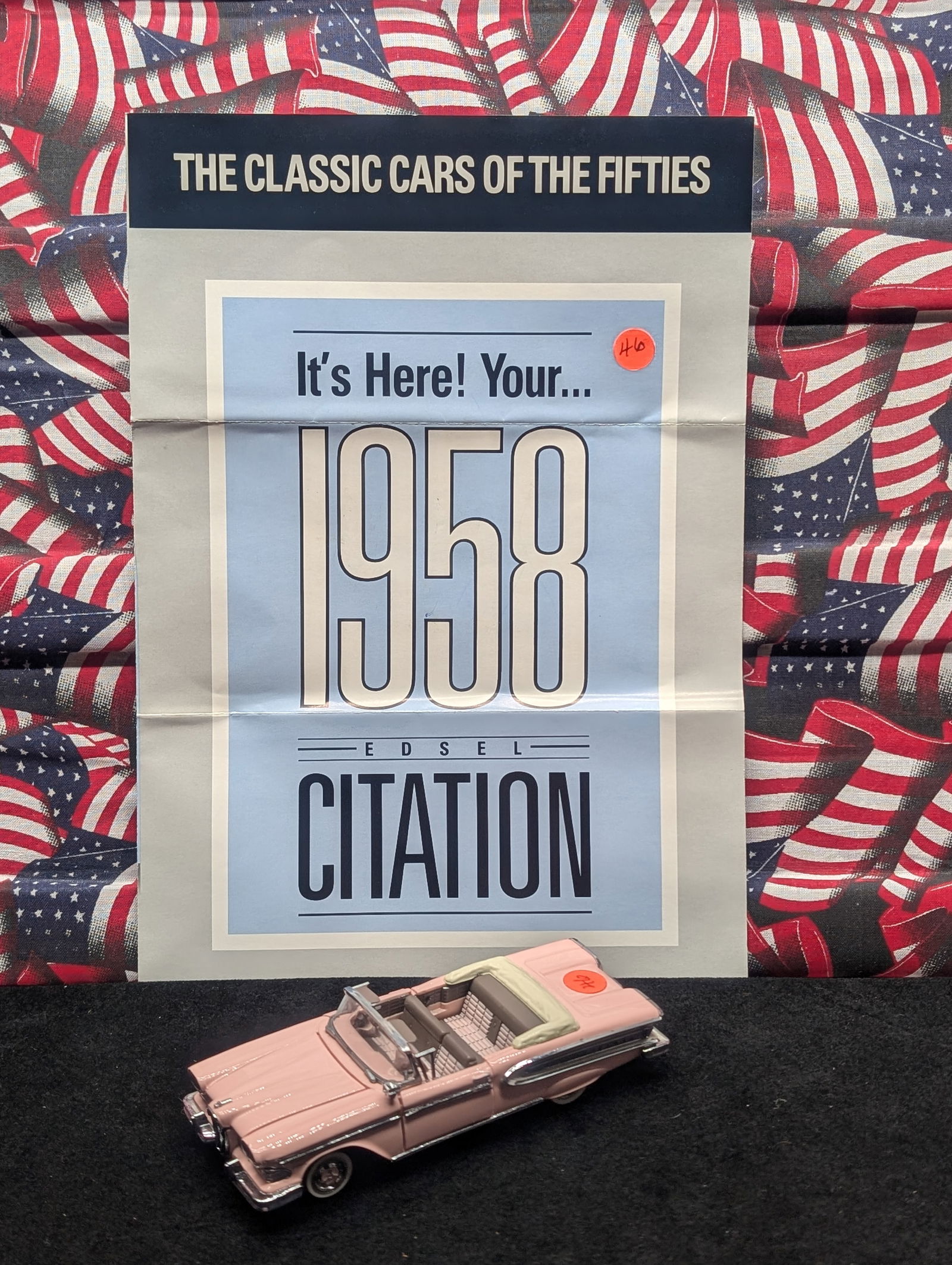 1958 Ford Edsel Citation-Collector Car-Franklin Mint (1 of 8)