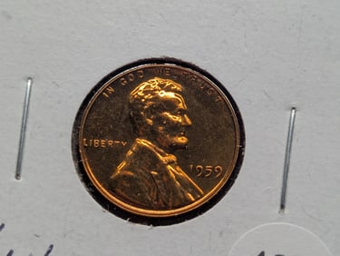 1959 "Proof" Lincoln Memorial Cent