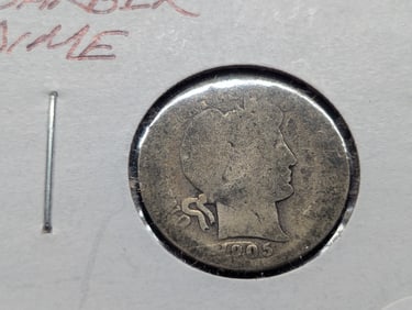 1905-P Barber Dime