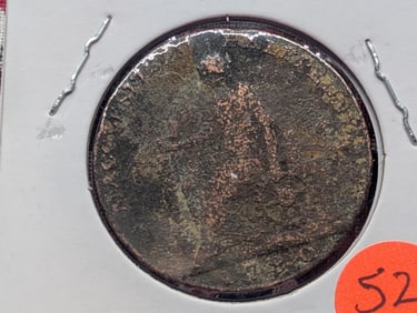 1780 Great Britain 1/2 Penny