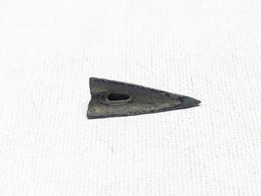Roman Bronze Barbed Arrowhead with Poison Hole's, VERY RARE, Over 1,500 Years Old!