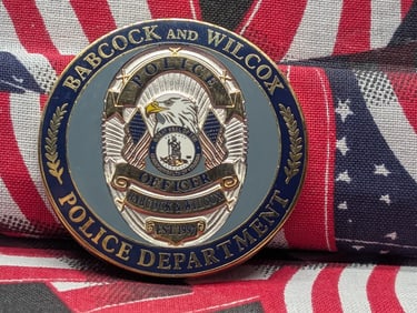 Babcock & Wilcox Police, Virginia Challenge Coin