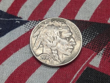 1936, XF-AU, Bold Details, Full Horn and Tail, Buffalo Nickel, 89 Years Old