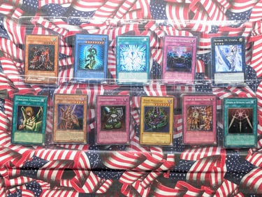 11- YU-GI-OH Trading Cards MINT