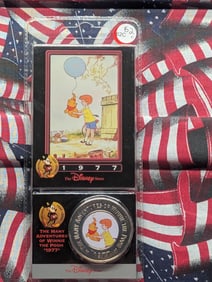 Disney's-Winnie The Pooh, 1977-Harder to Find, Brand new in Plastic Case, Great gift!