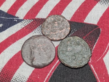 3, 367-375 AD, Nice Grades, Ancient Roman Coins, Over 1,600 years old