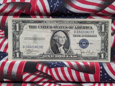 1935 C One Dollar SILVER Certificate -Crisp Unc