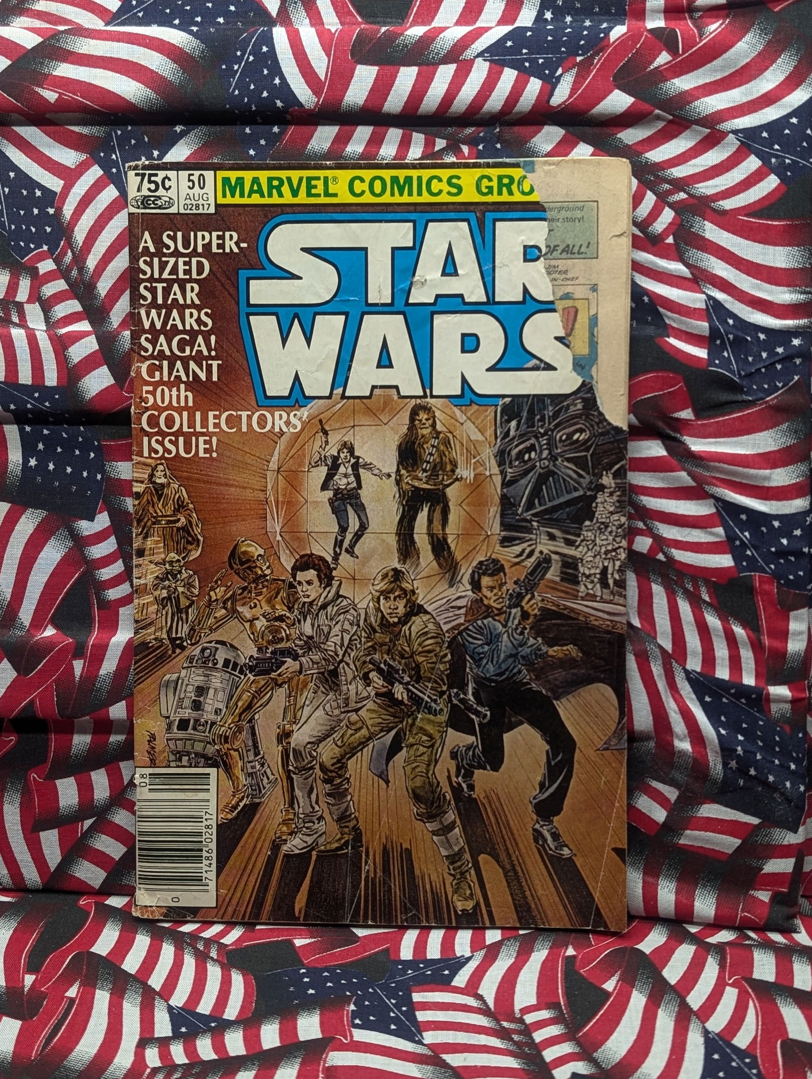 Star Wars, 75c-1981, Amazing Ads, Comic Book, Damage on Cover, Re-live Your Past, 44 Years Old!! (1 of 5)