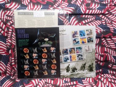 (4) Assorted U.S. Mint Sheets, All Mint, Original Gum, Never Hinged