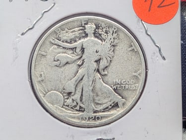 1920 Walking Liberty Half Dollar