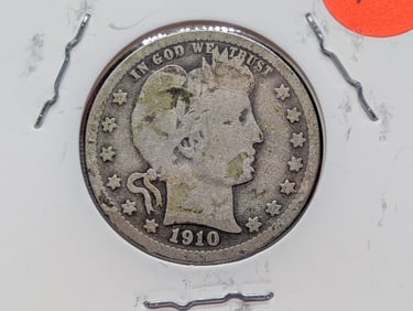 1910 Barber Quarter