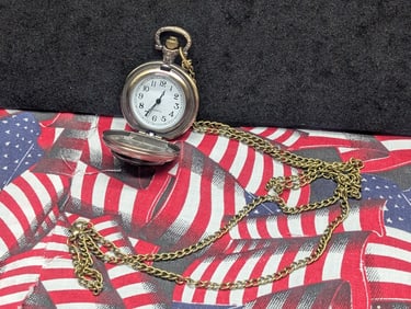 Nautical Pocket Watch, New, Works Great, Nice Gift!