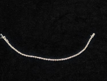 Sterling SILVER Tennis Bracelet