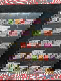 Sheet Of 1930's U.S. Postage Stamps, All Mint, Original Gum, Never Hinged