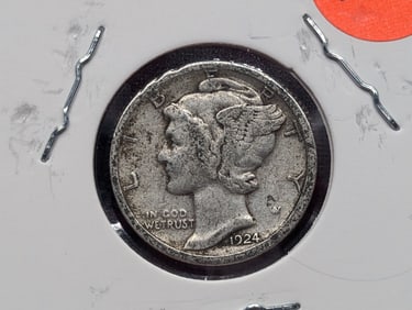 1924-S Mercury Dime VF