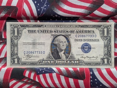 1935-A SILVER Certificate Crisp Unc