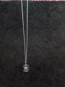Sterling SILVER Necklace w/ Pendant