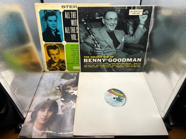 Lot of (4) Assorted Vinyl Albums - Varying Conditions