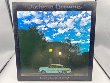 1974 Jackson Browne Late For The Sky Vinyl Album - 7E-1017