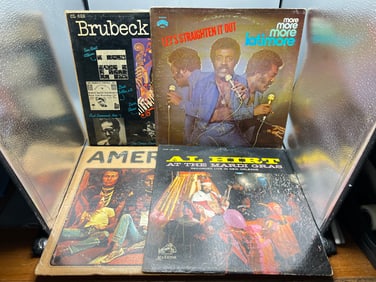 Lot of (4) Assorted Vinyl Albums - Varying Conditions