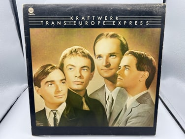 1977 Kraftwerk Trans-Europe Express Vinyl Album - SW-11603