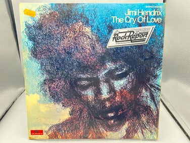 1978 Jimi Hendrix The Cry of Love Germany Release Reissue Vinyl Album - 2459 337