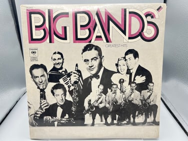 SEALED 1970 Various Artist Compilation Big Bands Greatest Hits Vinyl Album - CG 30009