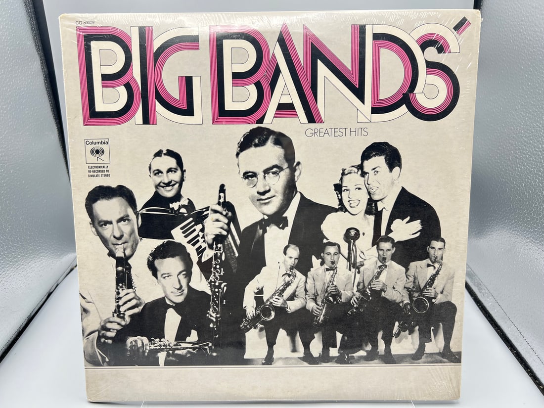 SEALED 1970 Various Artist Compilation Big Bands Greatest Hits Vinyl Album - CG 30009: SEALED 1970 Various Artist Compilation Big Bands Greatest Hits Vinyl Album - CG 30009 - Records are untested by auction house for play quality. All items are sold as is.