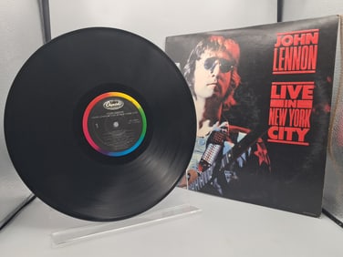 1986 John Lennon Live In New York City Vinyl Album - SV-12451