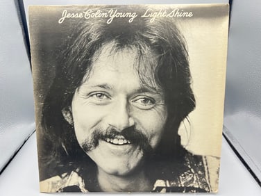 1974 Jesse Colin Young Light Shine Vinyl Album - BS 2790