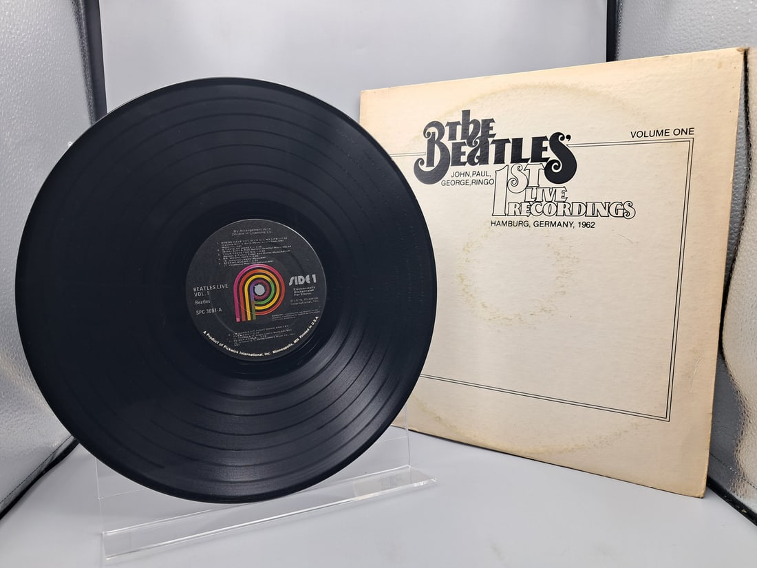1979 The Beatles 1st Live Recordings (Volume 1) Vinyl Album - SPC 3661 (1 of 9)