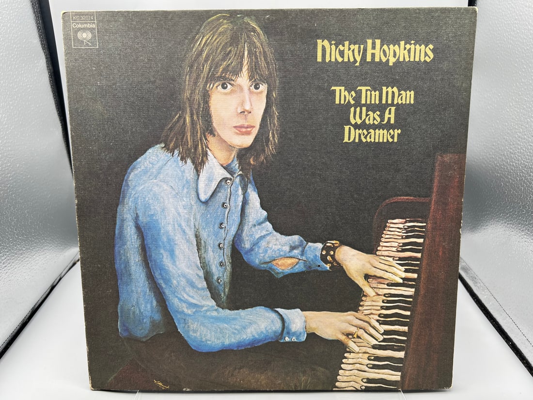 1973 Nicky Hopkins The Tin Man Was A Dreamer Vinyl Album - KC 32074: 1973 Nicky Hopkins The Tin Man Was A Dreamer Vinyl Album - KC 32074 - Records are untested by auction house for play quality. All items are sold as is.