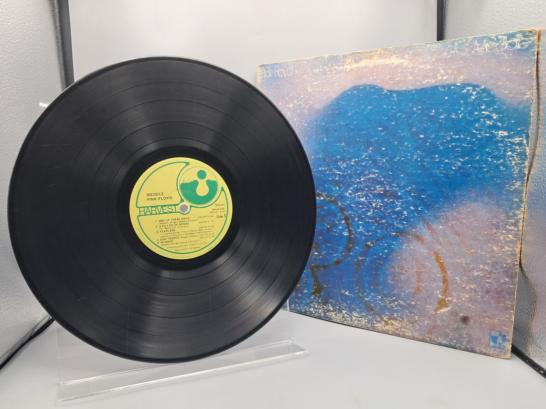 1971 Pink Floyd Meddle Vinyl Album - SMAS-832 (1 of 9)