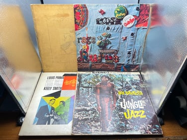 Lot of (4) Assorted Vinyl Albums - Varying Conditions