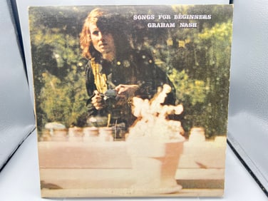 1971 Graham Nash Songs For Beginners Vinyl Album - SD 7204