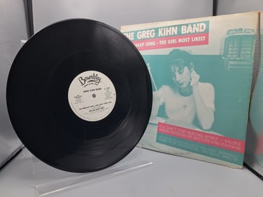 1981 The Greg Kihn Band The Breakup Song (They Don't Write Em)/ The Girl Most Likely Promo Vinyl