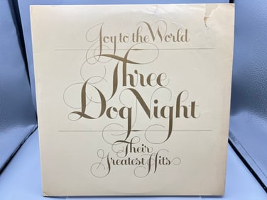 1974 Three Dog Night Joy To The World Their Greatest Hits Vinyl Album - DSD-5017